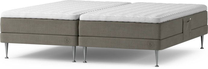 Särö Comfort, Ställbar säng, dubbelsäng med bäddmadrass och sängben