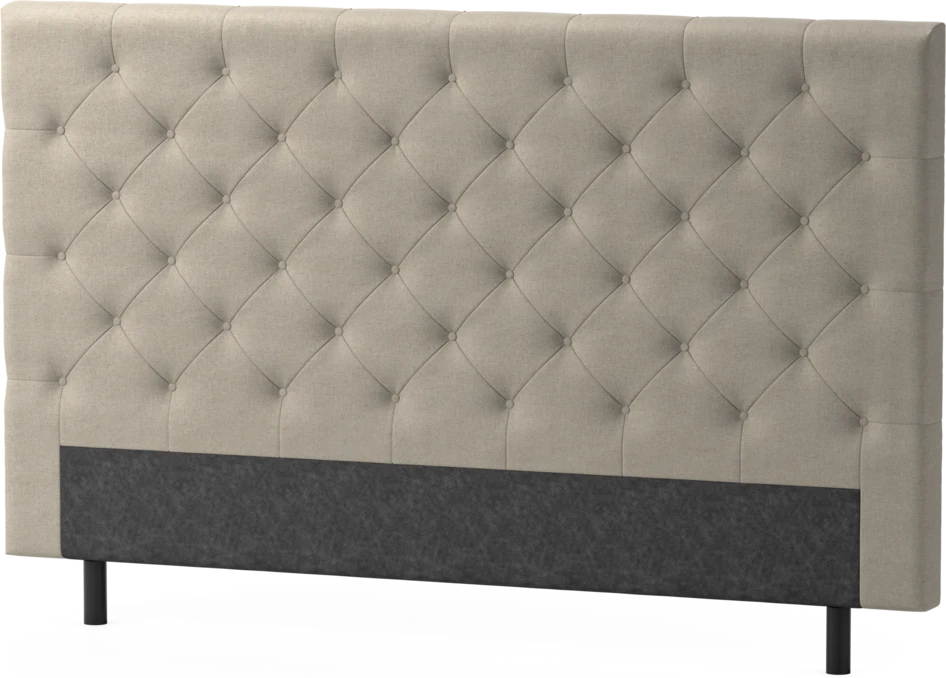 Delux Pikerad - Sänggavel, 90-210 cm - Beige