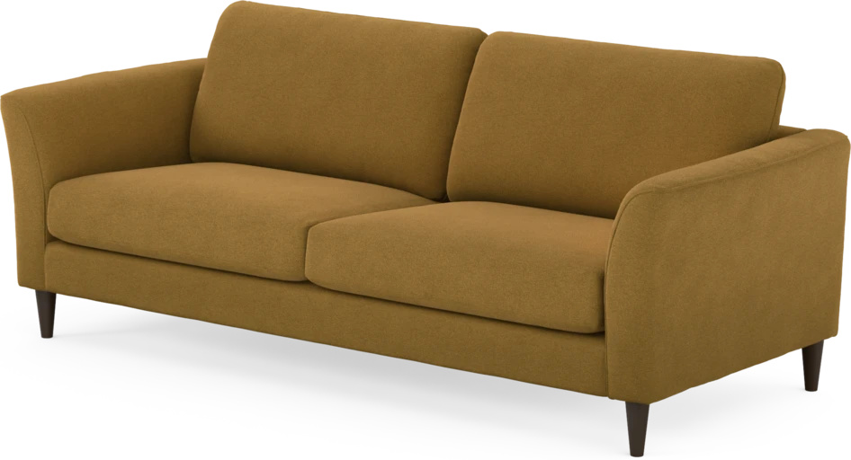 Bridge - 3-sits soffa - Gul