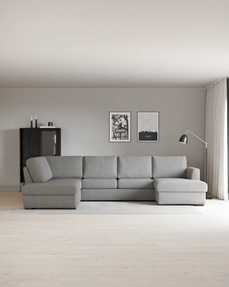 Friday - 3-sits soffa med divan vänster och schäslong höger - inspiration