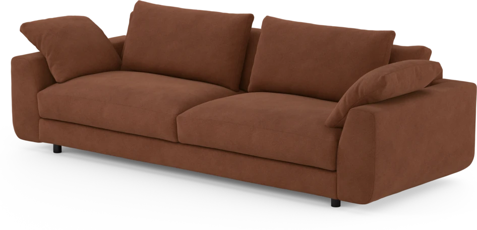 Amie - 4-sits soffa - Orange