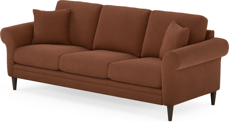 Eden - 3-sits soffa - Orange