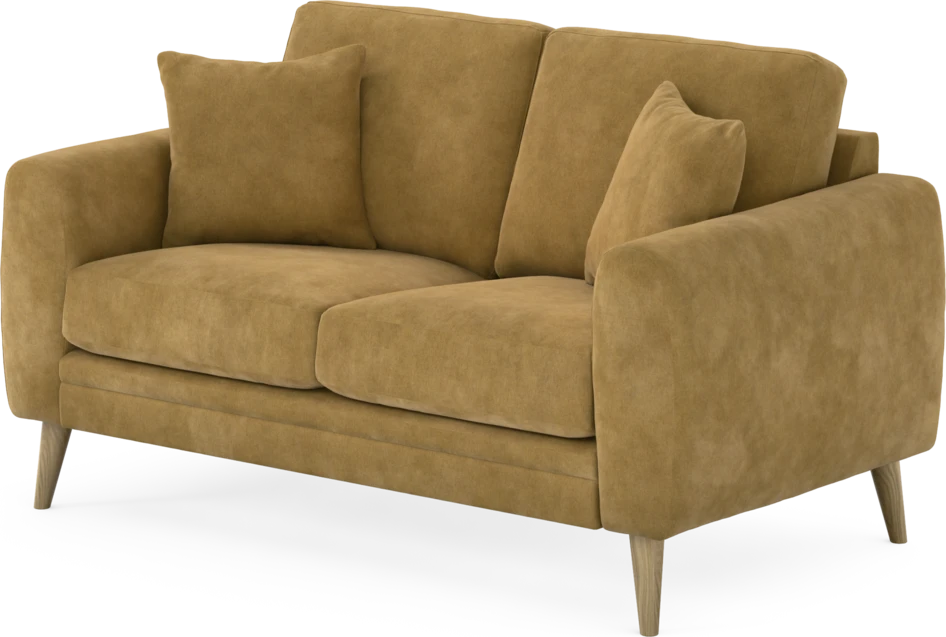 Eden - 2-sits soffa - Gul