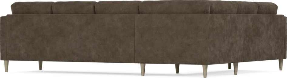 Eden - Hörnsoffa, 2+3-sits - Brun
