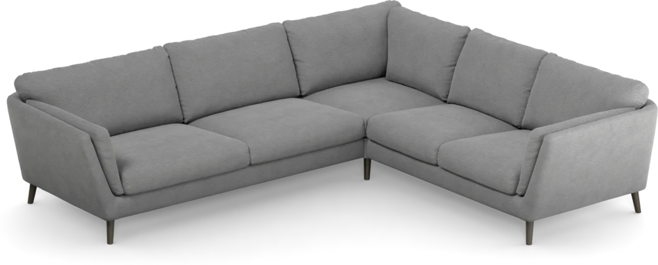 Madison Lux - Hörnsoffa 3+2-sits, hörn 1 - Grå