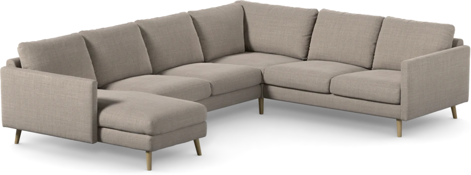 Madison - Hörnsoffa med schäslong vänster - Beige