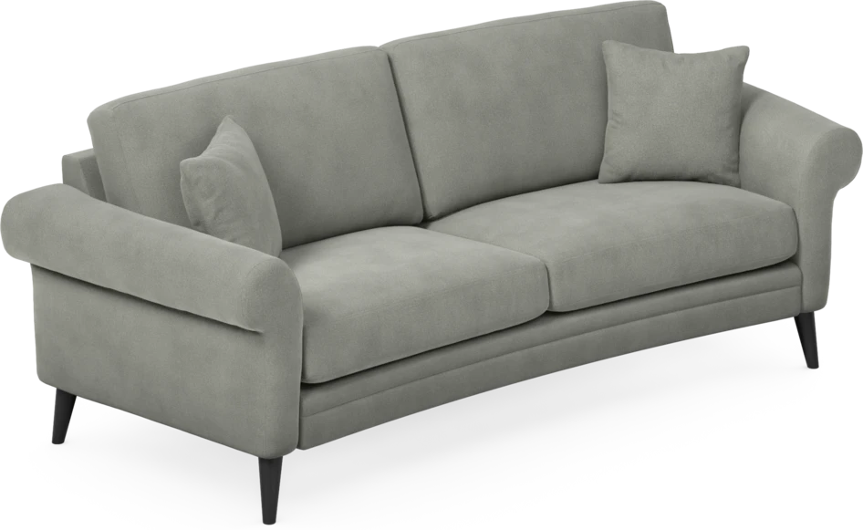 Eden - 2,5-sits soffa svängd - Grå