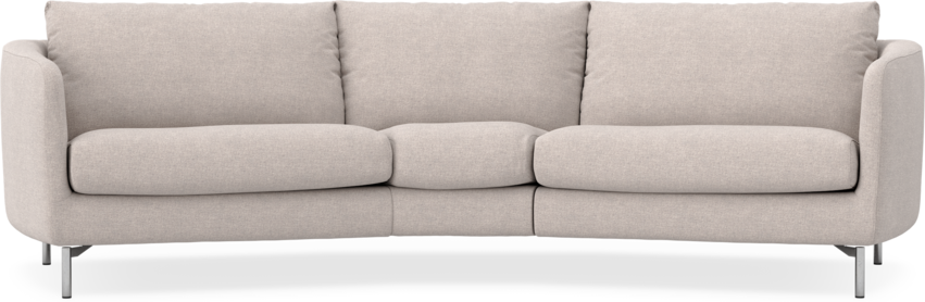 Madison - 3-sits soffa svängd, 90 cm - Beige