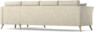 Eden - 3-sits soffa med schäslong - Beige