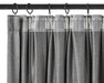 Grace - Rumsförmörkande gardin, 135x250 cm, 2-pack - Svart