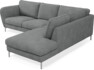 Madison Lux - 2-sits soffa med divan höger - Vit