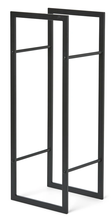 Klyva - Vedställ, 30x25,5x80 cm - Svart