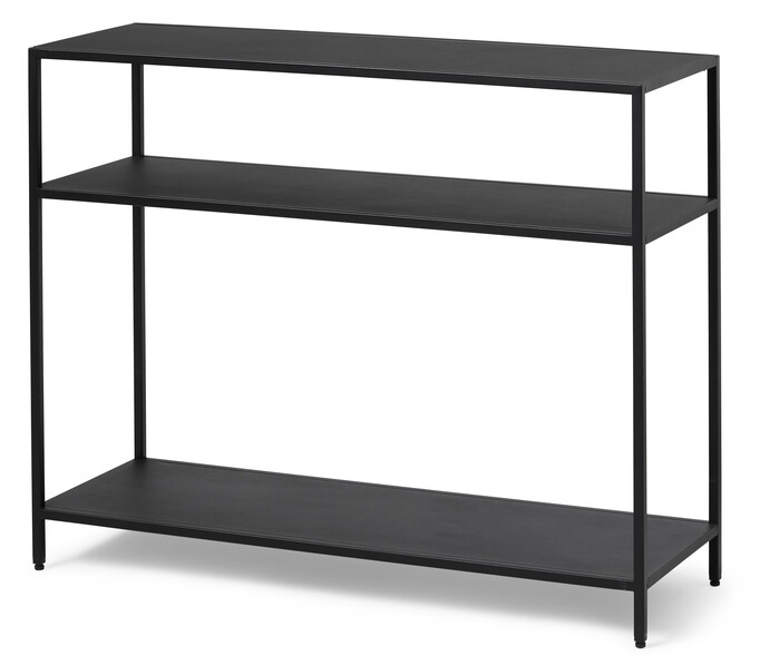 Newton - Avlastningsbord, B 100 cm - Svart