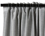 Grace - Rumsförmörkande gardin, 135x250 cm, 2-pack - Grå