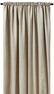 Grace - Rumsförmörkande gardin, 135x250 cm, 2-pack - Beige