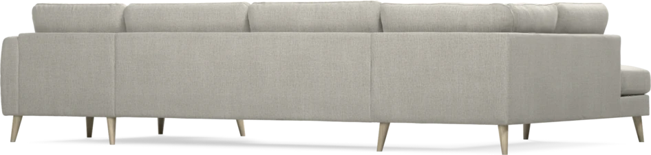 Bridge - 3-sits soffa med divan vänster och schäslong höger - Grå