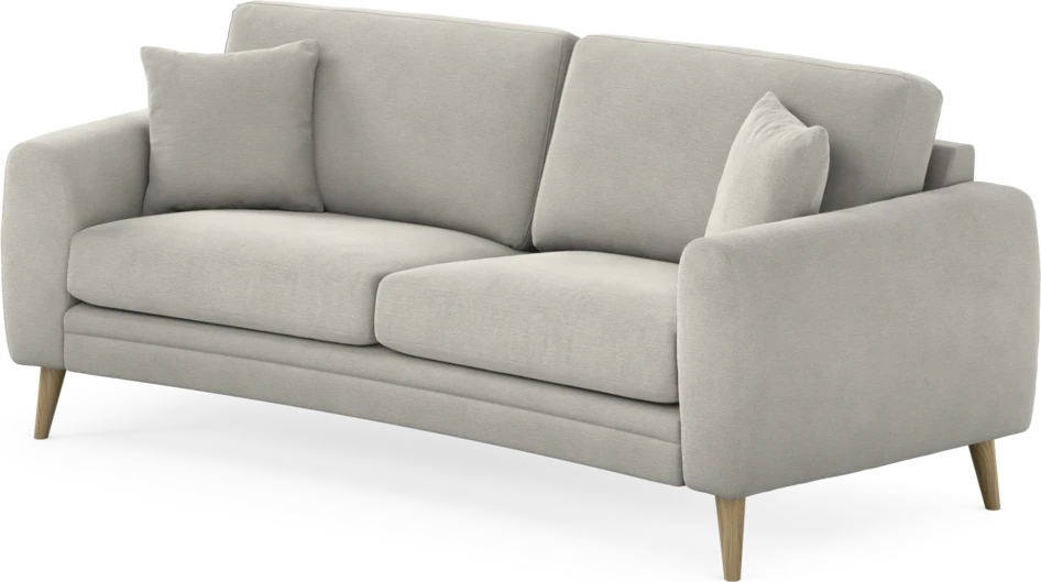 Eden - 2,5-sits soffa svängd - Grå