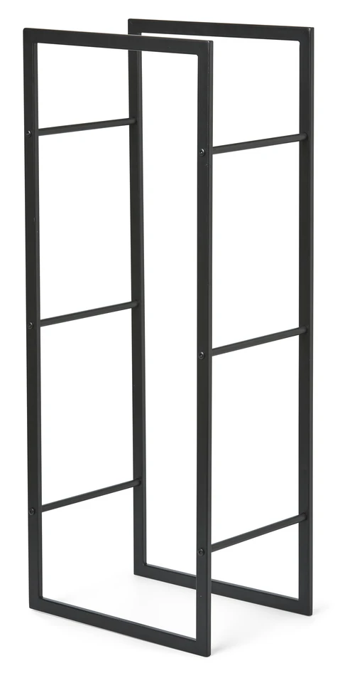 Klyva - Vedställ 40x28x100 cm - Svart