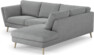 Madison Lux - 2-sits soffa med divan höger - Grå