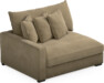Rossi - 2-sits med armstöd höger - Beige