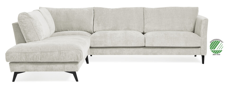 Weekend - 2,5-sits soffa med divan vänster - Grön