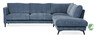 Weekend - 2,5-sits soffa med divan höger - Blå