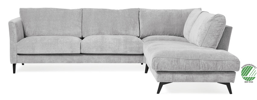 Weekend - 2,5-sits soffa med divan höger - Grå