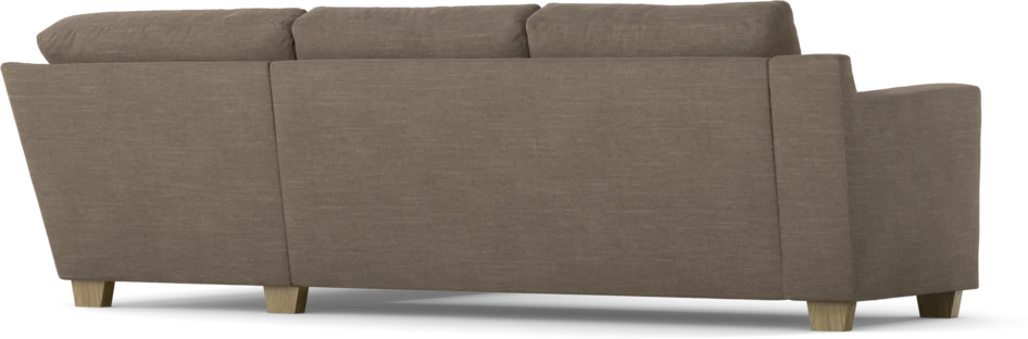 Friday - 2,5-sits soffa med divan höger - Brun