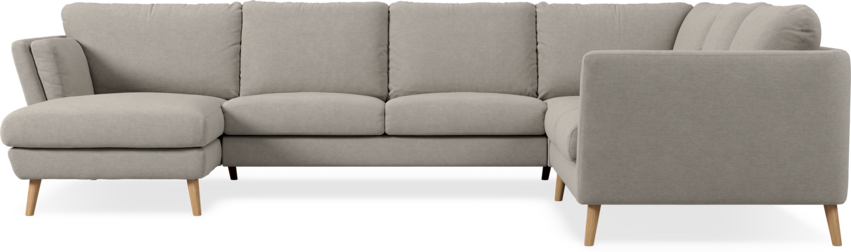 Madison Lux - Hörnsoffa med schäslong vänster - Beige