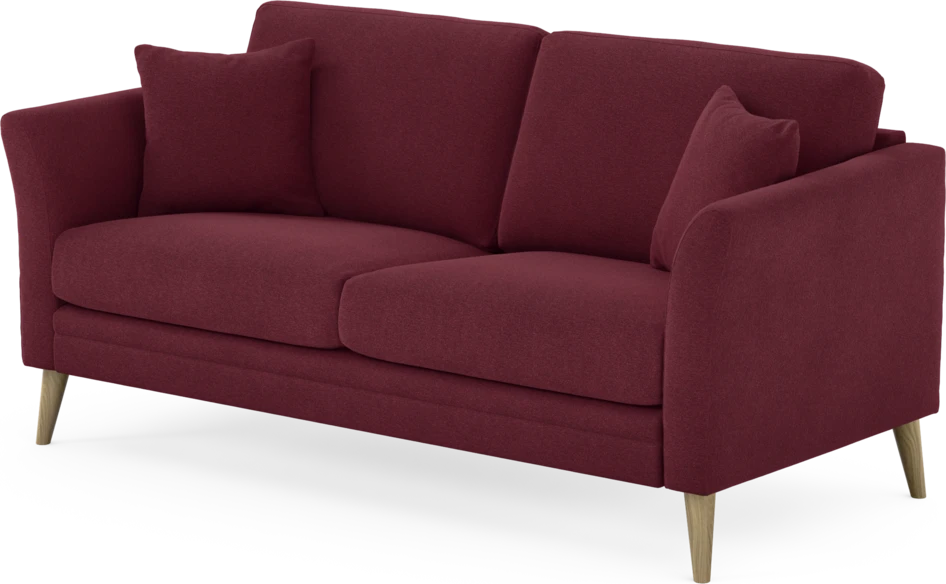 Eden - 2,5-sits soffa - Röd