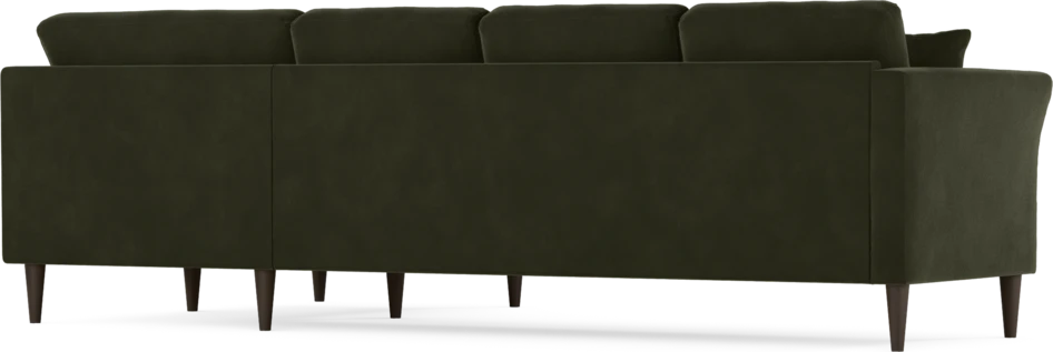 Eden - Hörnsoffa, 3+1-sits - Grön
