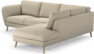 Madison Lux - 2-sits soffa med divan höger - Beige