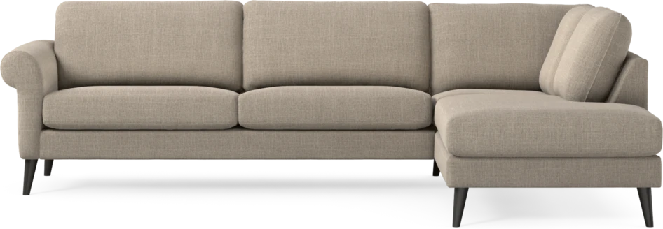 Bridge - 3-sits soffa med divan höger - Beige
