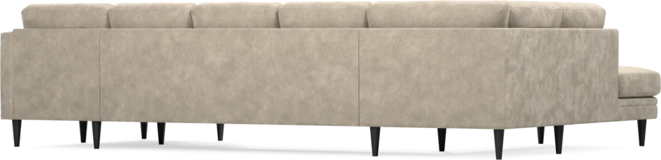 Eden - 3-sits soffa med divan vänster och schäslong höger - Beige