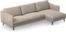 Madison - 3-sits soffa med schäslong höger - Beige
