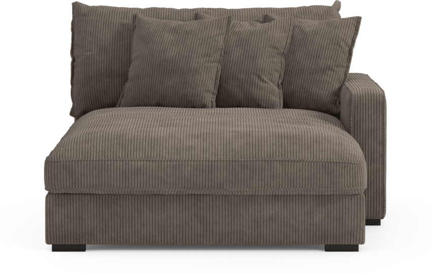 Rossi - Schäslong XL höger - Brun