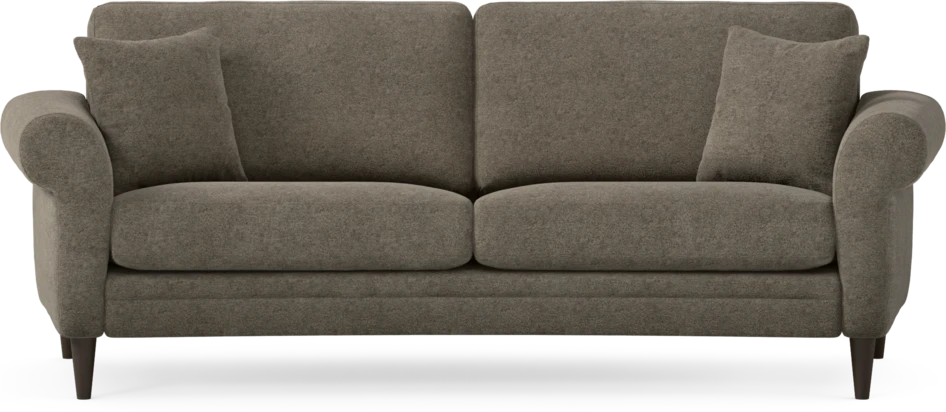 Eden - 2,5-sits soffa svängd - Brun