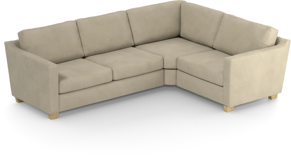Friday - Hörnsoffa, 2,5+1,5-sits - Beige