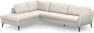 County - 2,5-sits soffa med divan vänster - Vit