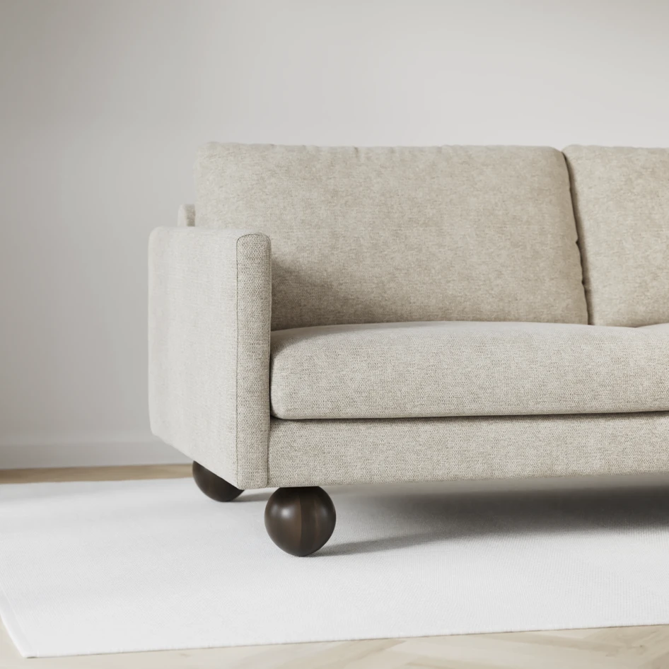 Madison Lux - Hörnsoffa med schäslong vänster - Beige