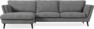 Madison Lux - 3-sits soffa med schäslong vänster - Vit