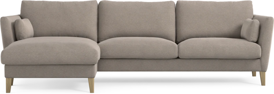 Winston - 3-sits soffa med schäslong, vändbar - Beige