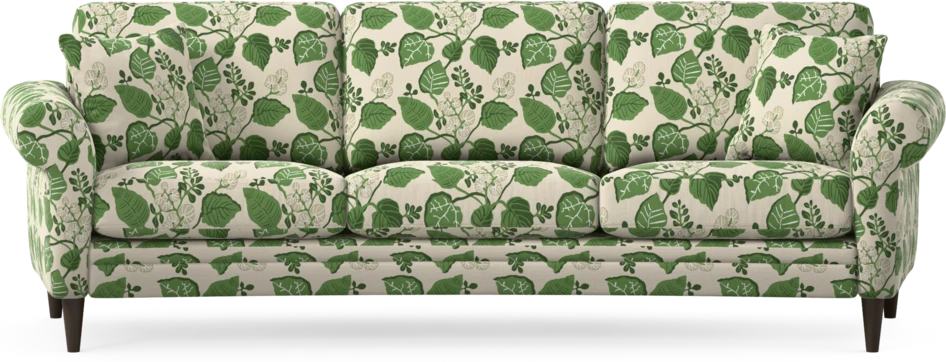 Eden - 3-sits soffa svängd - Flerfärgad