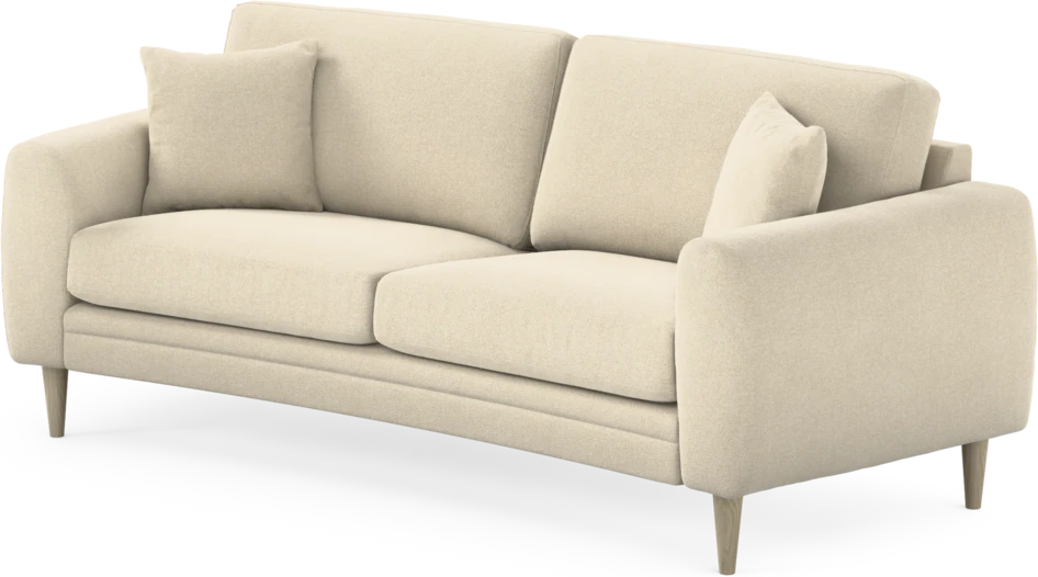 Eden - 2,5-sits soffa svängd - Beige