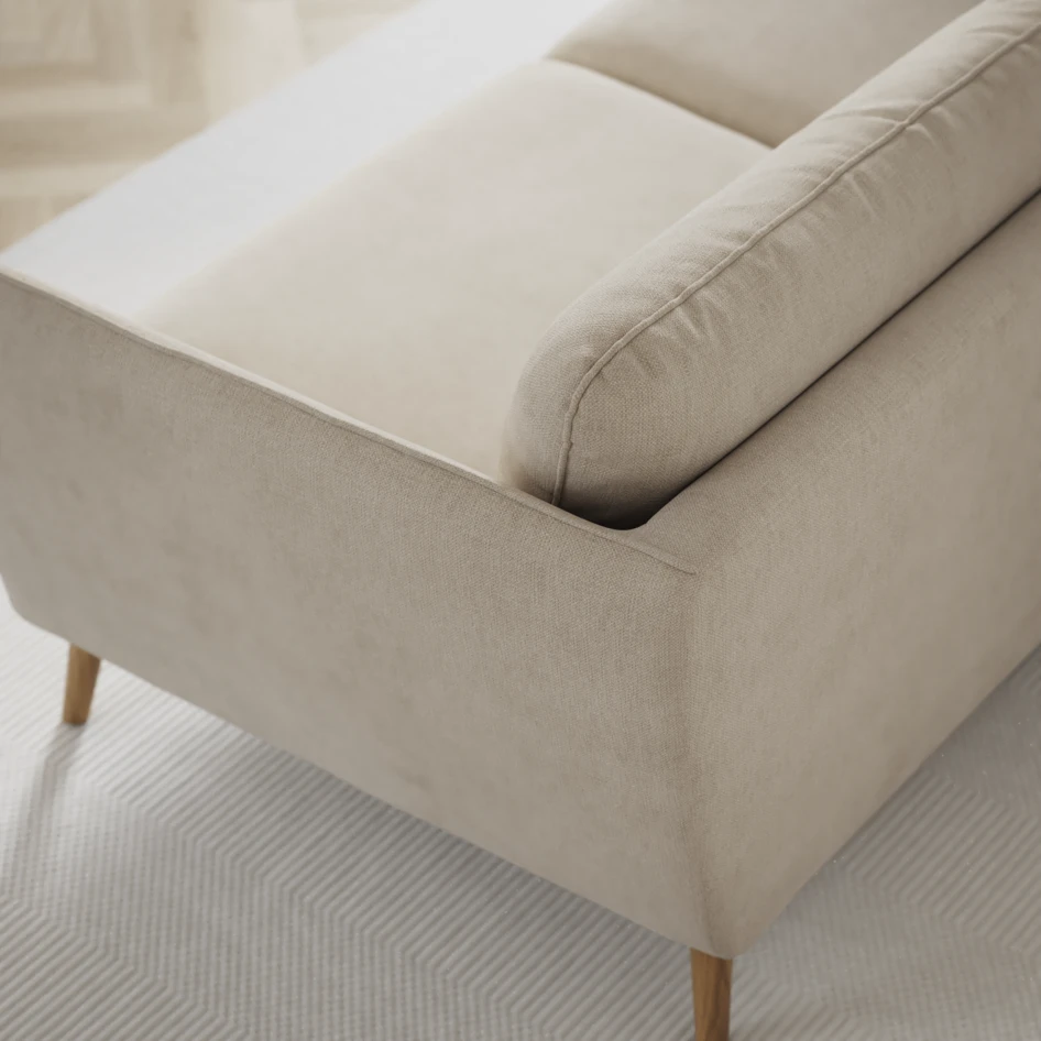 Madison - 2-sits soffa med divan vänster och schäslong höger - Beige