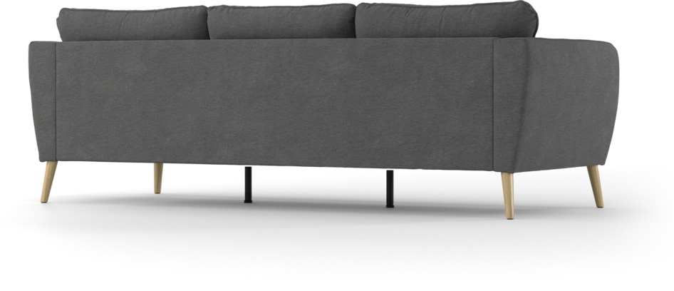 County - 3-sits soffa - Grå