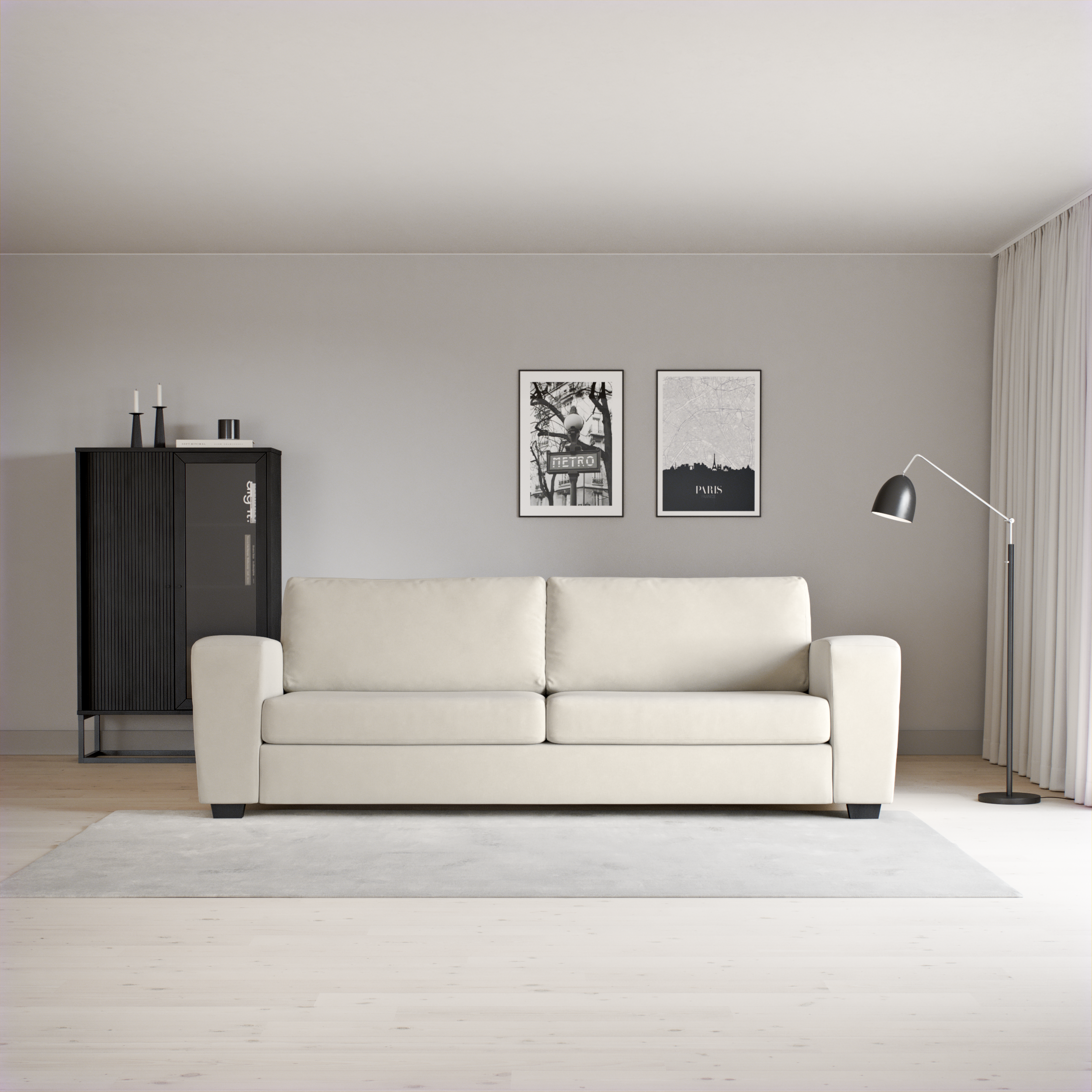 Friday - 3-sits soffa - inspiration