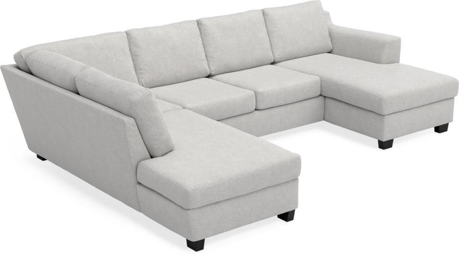 Friday - 3-sits soffa med divan vänster och schäslong höger - Grå