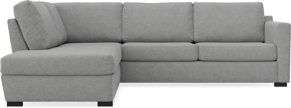 Friday - 2,5-sits soffa med divan vänster - Grå