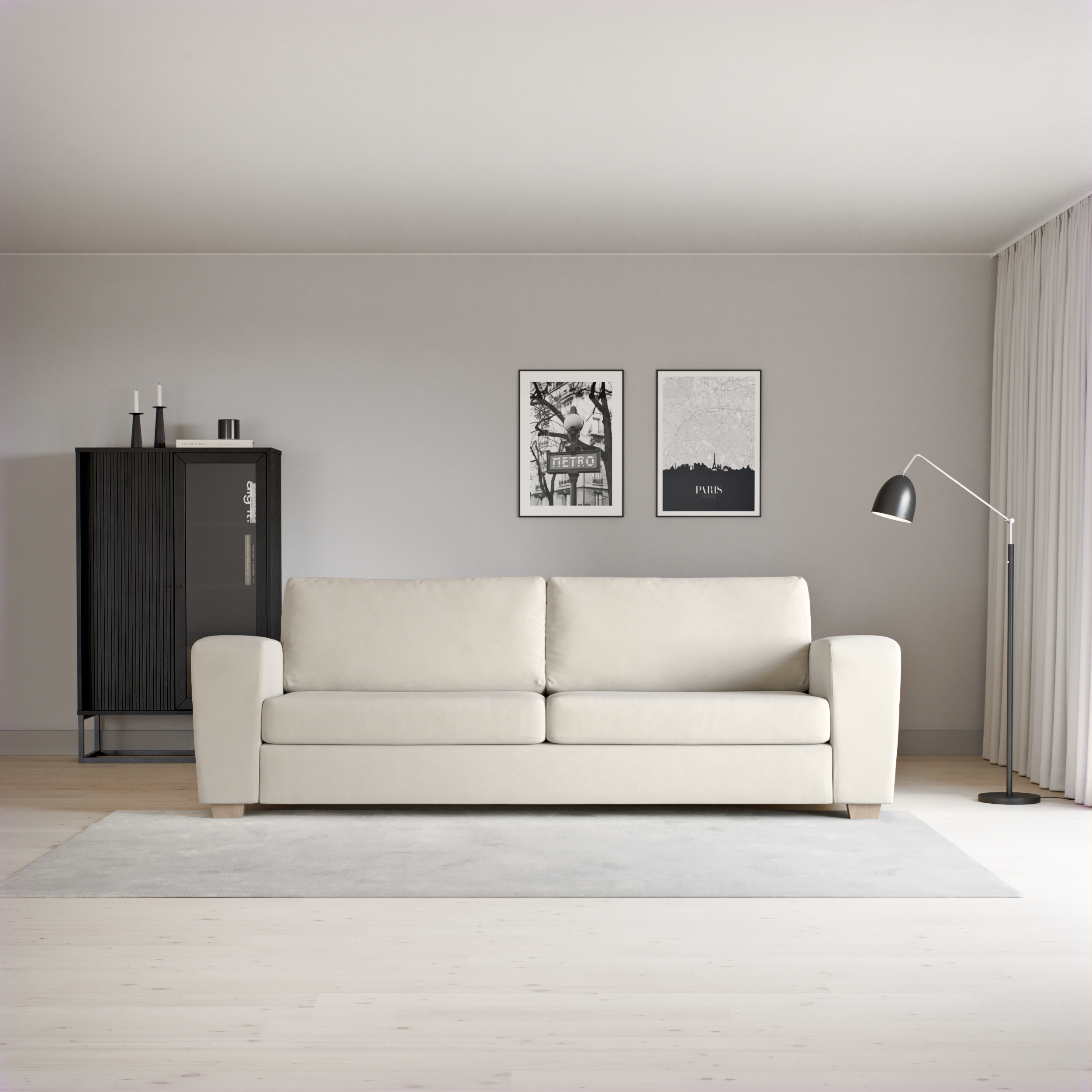 Friday - 3-sits soffa - inspiration